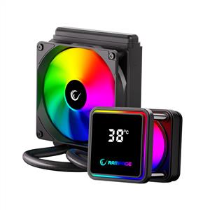 RAMPAGE INFINITE V120 SİYAH ARGB 1x120mm FANLI SIVI SOĞUTMA SİSTEMİ