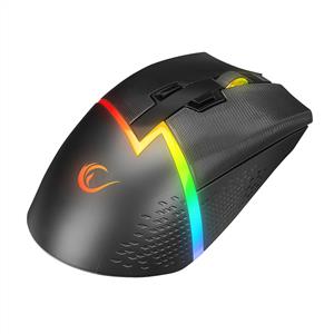 RAMPAGE DROP M3 V2 Siyah 24000 DPI ŞARJLI KABLOSUZ GAMING MOUSE-SİYAH