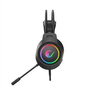 Rampage RM-K55 Kipchak Siyah RGB Led 7.1 Gaming Mikrofonlu Oyuncu Kulaklığı
