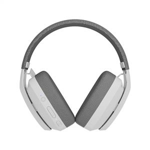 Rampage BLITZ Kablosuz 2.4G+ Bluetooth Mikrofonlu Oyuncu Kulaklığı - Beyaz/Gri