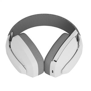 Rampage BLITZ Kablosuz 2.4G+ Bluetooth Mikrofonlu Oyuncu Kulaklığı - Beyaz/Gri