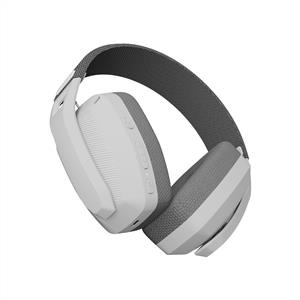 Rampage BLITZ Kablosuz 2.4G+ Bluetooth Mikrofonlu Oyuncu Kulaklığı - Beyaz/Gri