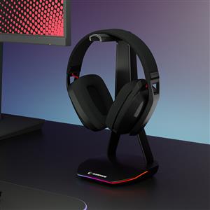 Rampage BLITZ Kablosuz 2.4G+ Bluetooth Mikrofonlu Oyuncu Kulaklığı - Siyah