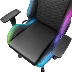 Rampage KL-R19 MONCHER RGB Aydınlatmalı Siyah Oyuncu Koltuğu