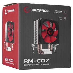RAMPAGE RM-C07 1x80mm FANLI İŞLEMCİ SOĞUTUCU