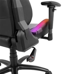 Rampage KL-R19 MONCHER RGB Aydınlatmalı Siyah Oyuncu Koltuğu