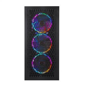 RAMPAGE PLATINO 4x120mm RAINBOW FANLI 600W 80PLUS BRONZE MidT ATX GAMING KASA