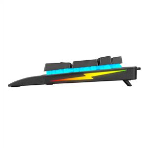 RAMPAGE RMK-GX9 PULSAR RGB TR Q BLUE SWITCH GAMING KLAVYE