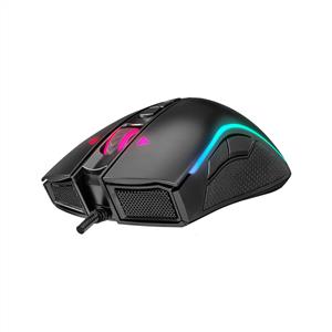 RAMPAGE SMX-R15 SHINE 10000 DPI RGB KABLOLU GAMING MOUSE-SİYAH/GRİ