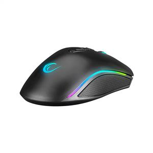 RAMPAGE SMX-R15 SHINE 10000 DPI RGB KABLOLU GAMING MOUSE-SİYAH/GRİ