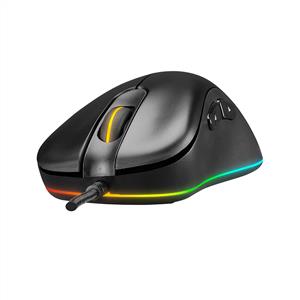RAMPAGE SMX-R50 HOWL 6400 DPI RGB KABLOLU GAMING MOUSE-SİYAH