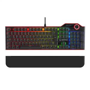 RAMPAGE HYDRA R6 RGB RED SWITCH GAMING KLAVYE