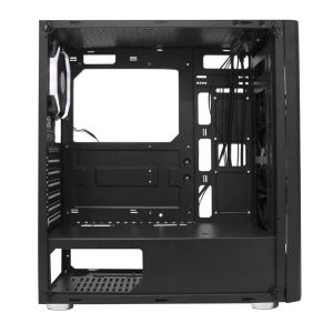 RAMPAGE CARISMA MESH 4x120mm RAINBOW FANLI USB 3.0 MidT ATX GAMING KASA