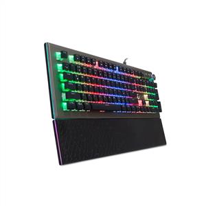 RAMPAGE KB-R101 IMPRESSIVE RGB KRISTAL SWITCH MEKANIK GAMING KLAVYE
