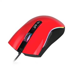 RAMPAGE SMX-R44 6400 DPI RGB KABLOLU GAMING MOUSE-KIRMIZI