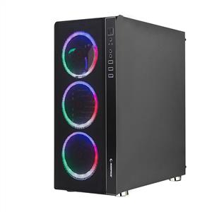 RAMPAGE CARISMA MESH 4x120mm RAINBOW FANLI 650W 80PLUS MidT ATX GAMING KASA