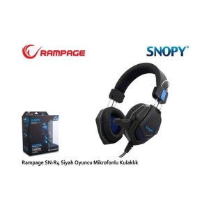 RAMPAGE SN-R4 USB + MİKROFON VE HOPARLÖR JAKLI OYUNCU KULAKLIĞI