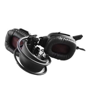 RAMPAGE SN-R10 OYUNCU USB+ MİKROFONLU KULAKLIK- (SİYAH)