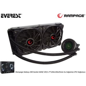 RAMPAGE GALAXY-240 120MMx2 SIVI SOĞUTMA SİSTEMİ