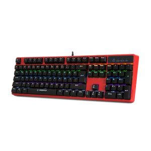 Rampage KB-R18 Myth Kırmızı USB Gökkuşağı Aydınlatmalı Q Mekanik Klavye