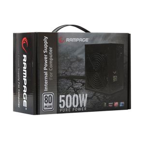 RAMPAGE RMP-500-80P 500W 80PLUS 120MM FANLI GÜÇ KAYNAĞI