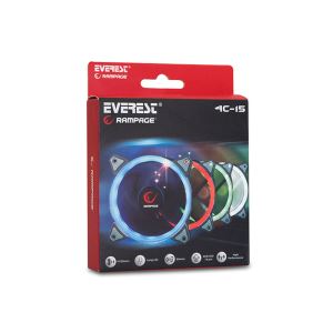 RAMPAGE 4C-15 120MM YEŞİL LED FAN