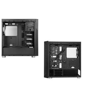 RAMPAGE SPECTRUM RGB FAN USB 3.0 MidT ATX SİYAH GAMING CAM KASA