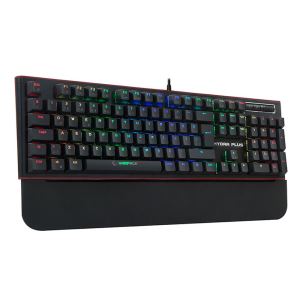 Rampage HYDRA R6 PLUS Full RGB Usb + Audio Portlu Aluminyum MAVİ Switch