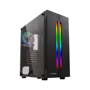 RAMPAGE SPECTRA RAINBOW FAN VE LEDLİ USB 3.0 MidT ATX GAMING KASA