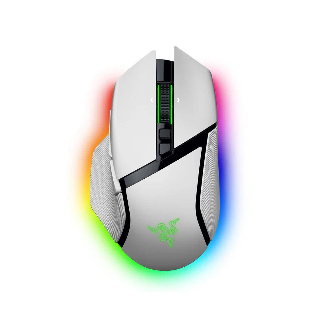RAZER BASILISK V3 PRO 35000 DPI GAMING MOUSE-BEYAZ - Vatan Bilgisayar
