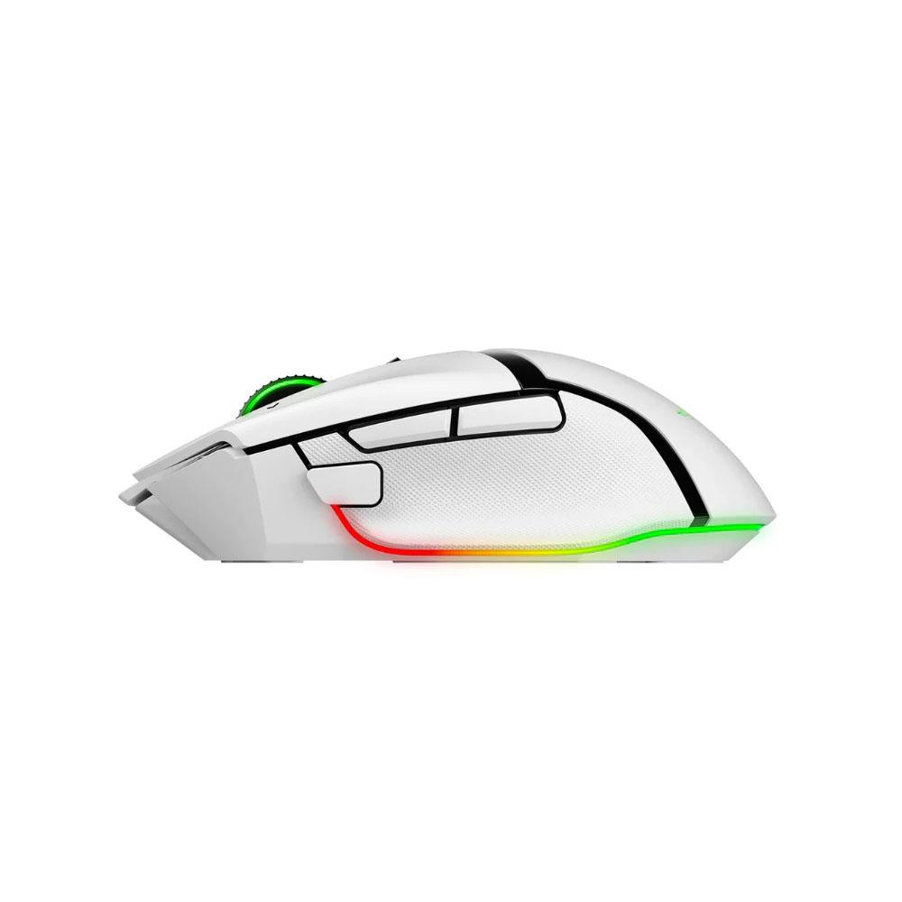 RAZER BASILISK V3 PRO 35000 DPI GAMING MOUSE-BEYAZ - Vatan Bilgisayar