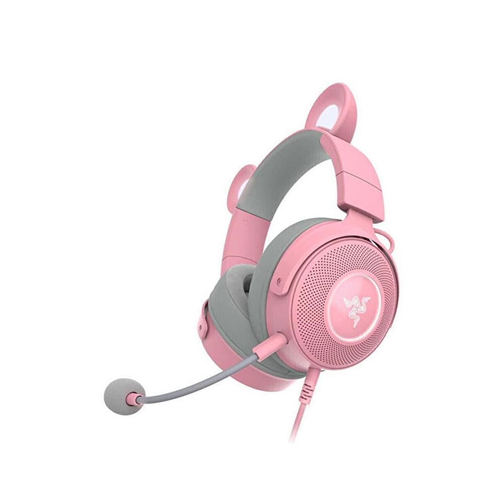 Razer Kraken Kitty V2 Pro Kablolu Kulaklık - Quartz - Vatan Bilgisayar