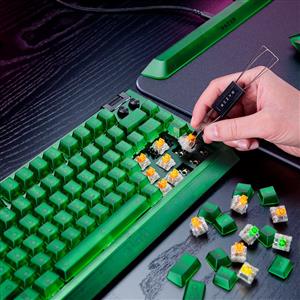 RAZER BLACKWIDOW V4 %75 PHANTOM GREEN EDITION US GAMING KLAVYE
