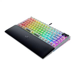 RAZER BLACKWIDOW V4 %75 PHANTOM WHITE EDITION US GAMING KLAVYE