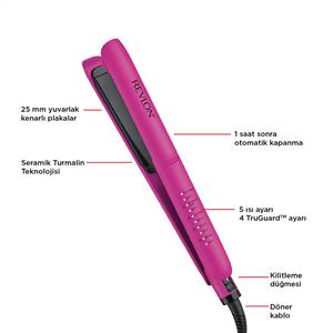 Revlon RVST2217E Easy Heat 25mm Seramik Turmalin Saç Düzleştirici