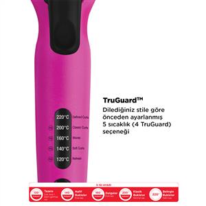Revlon RVIR1196E Easy Heat 25mm Seramik Turmalin Saç Maşası