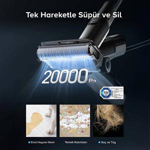 Roborock F25 ACE Islak Kuru Akıllı Dikey Süpürge