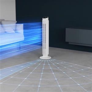 Rowenta VU7025 Silent Flow Effitech 8 Hız Kademeli 30 Watt Sessiz Kule Tipi Vantilatör