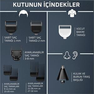 Rowenta TN9610 X Series 700 11’i 1 Arada Çok Amaçlı Tıraş Makinesi