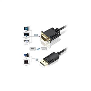 S-LİNK SL-DS588 DİSPLAY TO VGA KABLO- 1.8M