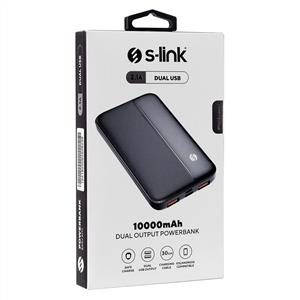 S-LİNK IP-G10N Micro+ Type C Girişli  10.000mAh Powerbank- Siyah