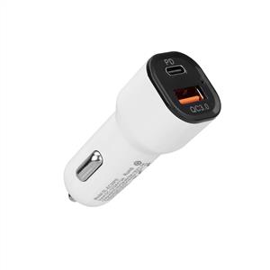 S-LİNK SL-EC35PD LİGHTNING KABLOLU 3.4A HIZLI ŞARJ PD 18W + USB QC3.0 ARAÇ ŞARJ