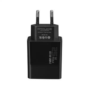 S-LİNK SL-EC66 25W PD 3.0 FAST CHARGE QC4.0 TYPE-C EV ŞARJ ADAPTÖRÜ