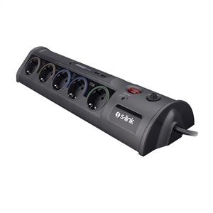 S-link Swapp SWV-PRZ010 1.8M 2 Usb Port 10'lu Akım Korumalı Priz