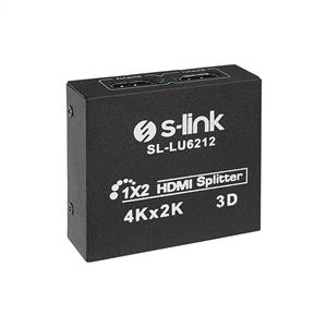 S-LİNK SL-LU6212 2 PORT 4K*2K HDMI SPLİTTER