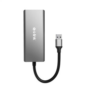 S-LINK SW-KC17 TYPE-C VE USB 3.0 5IN1 METAL KART OKUYUCU