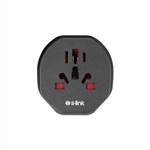 S-link SW-KC019 Universal - Türk Çevirici Çevirici Priz Adaptör