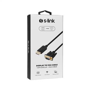 S-link SW-KC021 DisplayPort to VGA 1.8m Kablo
