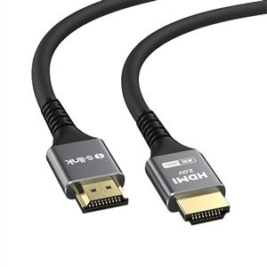 S-link SW-SGG035 HDMI TO HDMI 1.5m 19+1 Metal v2.0 4K(4096*2160) 60Hz Hdmi Kablo