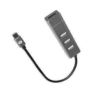 S-link SWV-USBC017 4 Port TypeC to USB 2.0 Metal USB Hub